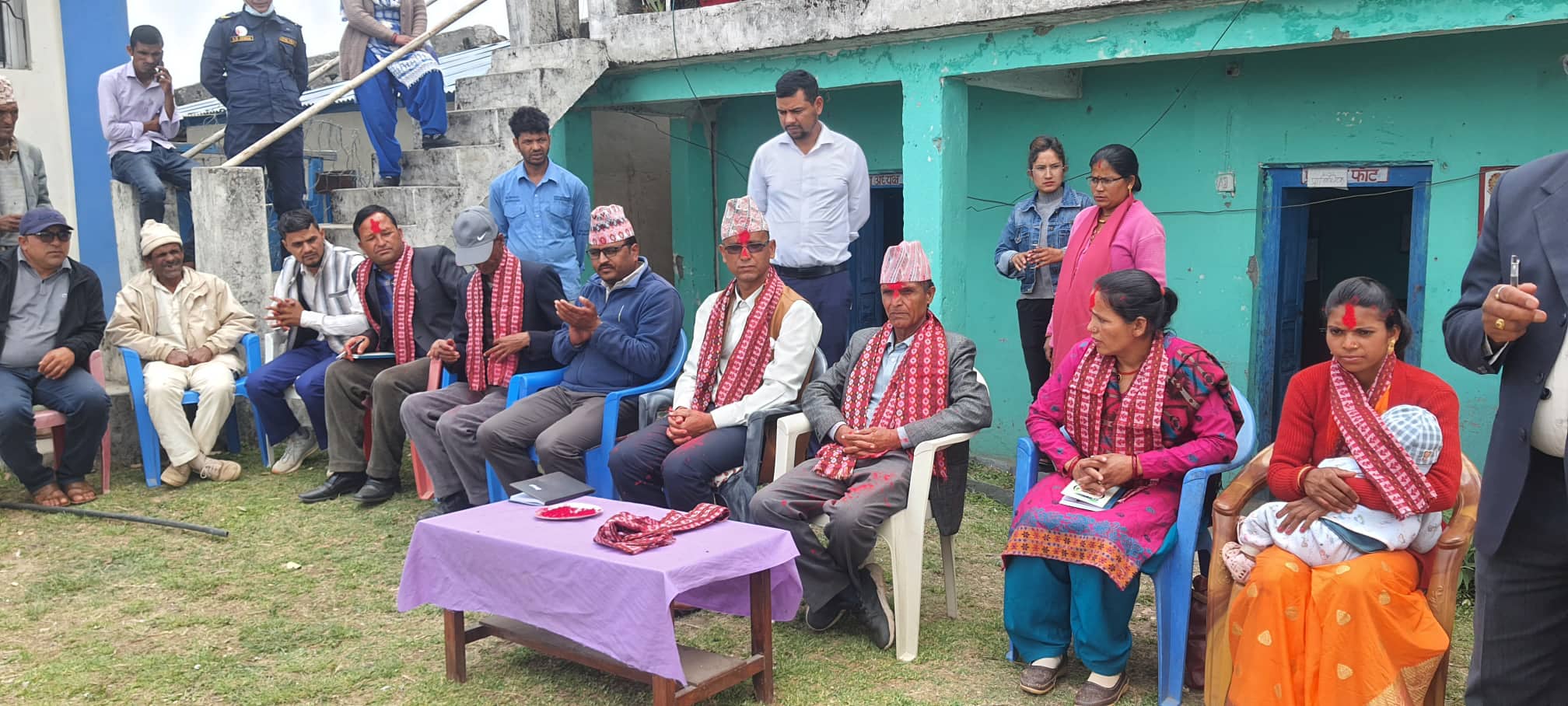 तलबबाट छात्रवृति प्रदान गर्ने पाटन ८ का वडा अध्यक्ष बिष्टको घोषणा